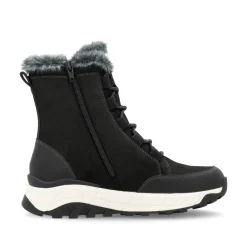 Rieker Damen Schnürstiefel urbanschwarz