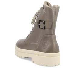 Rieker Damen Schnürstiefel asphaltgrau