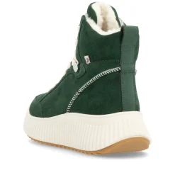 Rieker Damen Schnürstiefel waldgrün