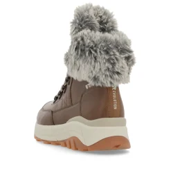 Rieker Damen Schnürstiefel zimtbraun