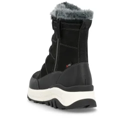 Rieker Damen Schnürstiefel urbanschwarz