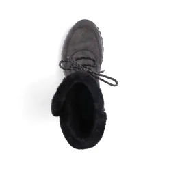 Rieker Damen Schnürstiefel stahlgrau
