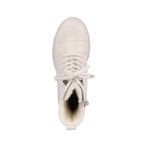 Rieker Damen Schnürstiefel hellbeige