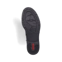 Rieker Damen Schnürstiefel tiefschwarz