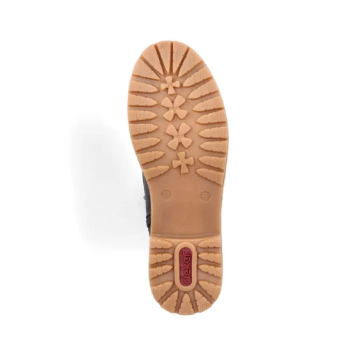 Rieker Damen Schnürstiefel granitgrau