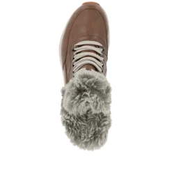 Rieker Damen Schnürstiefel zimtbraun