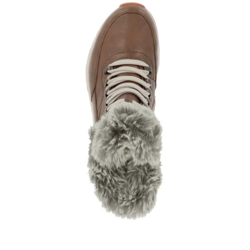 Rieker Damen Schnürstiefel zimtbraun