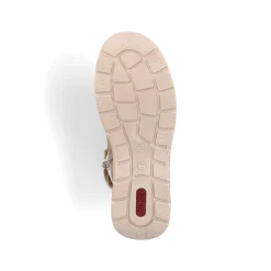 Rieker Damen Schnürstiefel vanillebeige