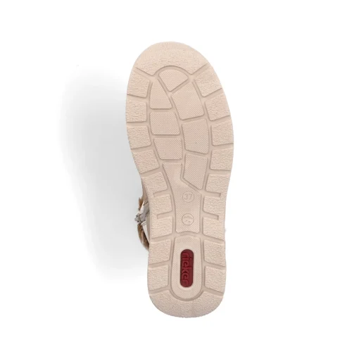 Rieker Damen Schnürstiefel vanillebeige