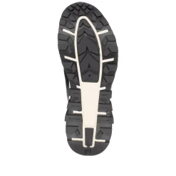 Rieker Damen Schnürstiefel graphitschwarz