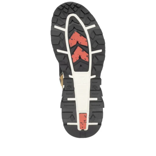 Rieker Damen Schnürstiefel kamelbraun