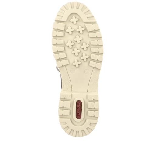 Rieker Damen Schnürstiefel asphaltgrau