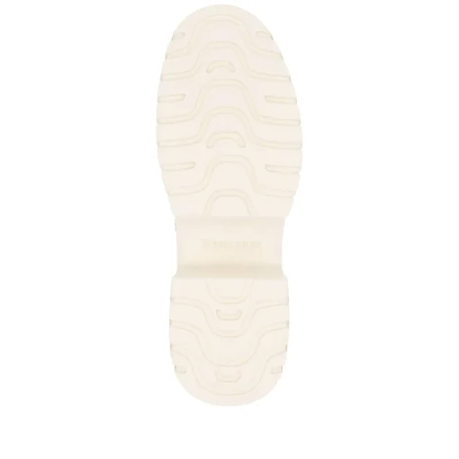 Rieker Damen Schnürstiefel holzbraun-lehmbeige