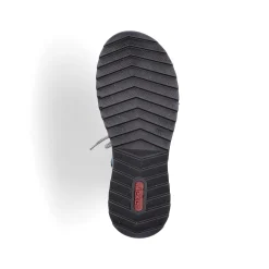 Rieker Damen Schnürstiefel californiablau