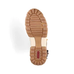 Rieker Damen Schnürstiefel sonnenblumengelb