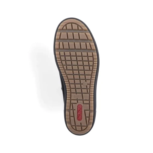 Rieker Damen Schnürstiefel tiefschwarz