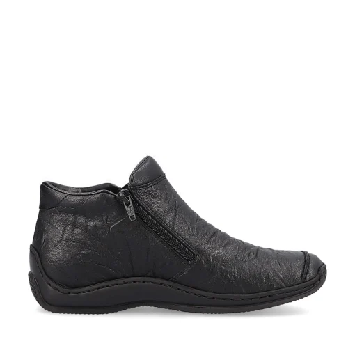 Rieker Damen Slipper asphaltschwarz