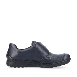 Rieker Damen Slipper asphaltschwarz