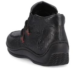 Rieker Damen Slipper asphaltschwarz