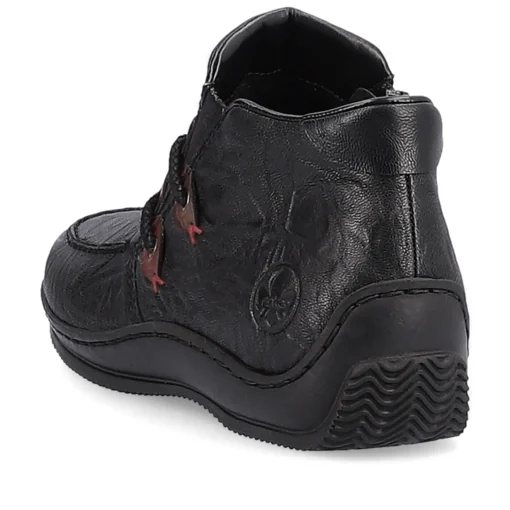 Rieker Damen Slipper asphaltschwarz