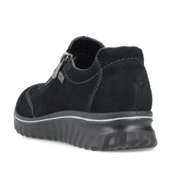 Rieker Damen Slipper asphaltschwarz