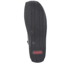 Rieker Damen Slipper asphaltschwarz
