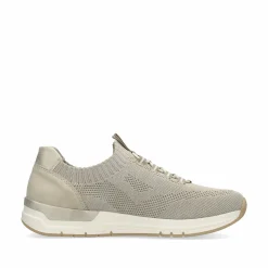 Rieker Damen Slipper beige-grau
