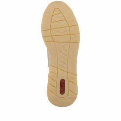Rieker Damen Slipper beige-grau
