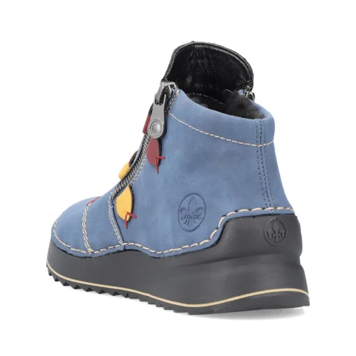 Rieker Damen Slipper blaugrau