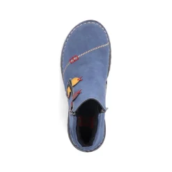 Rieker Damen Slipper blaugrau
