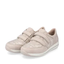 Rieker Damen Slipper cremebeige