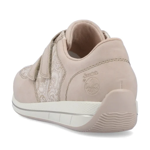 Rieker Damen Slipper cremebeige