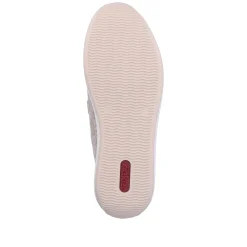 Rieker Damen Slipper cremebeige
