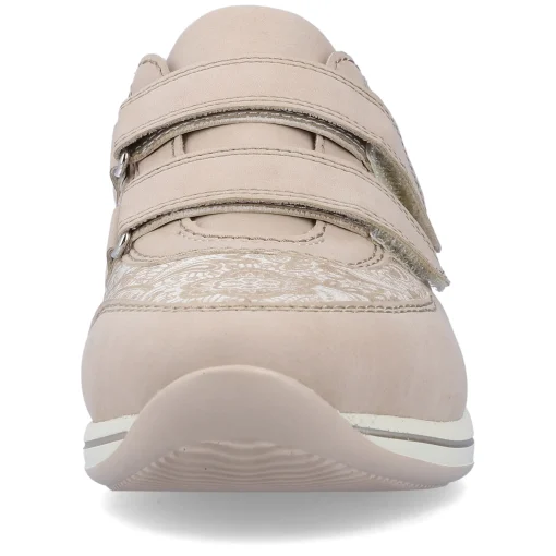 Rieker Damen Slipper cremebeige