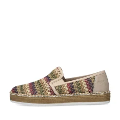 Rieker Damen Slipper gemustert