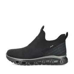 Rieker Damen Slipper graphitschwarz