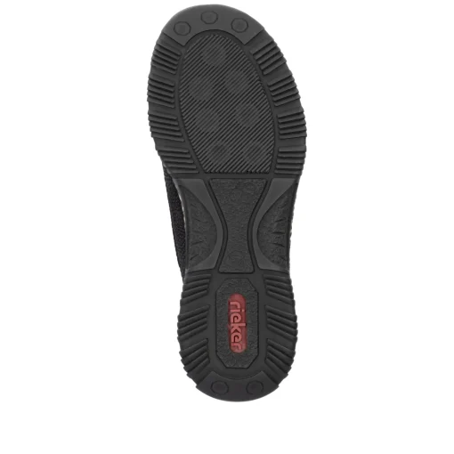 Rieker Damen Slipper kaktusgrün-schwarz