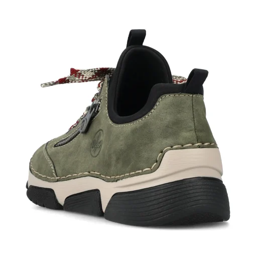 Rieker Damen Slipper khakigrün