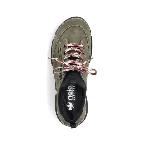 Rieker Damen Slipper khakigrün