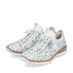 Rieker Damen Slipper multi-himmelblau