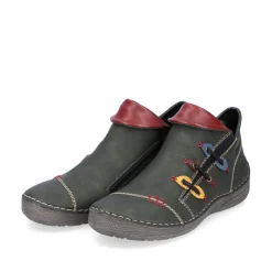 Rieker Damen Slipper olivgrün