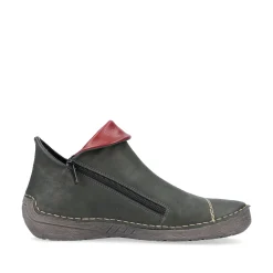 Rieker Damen Slipper olivgrün