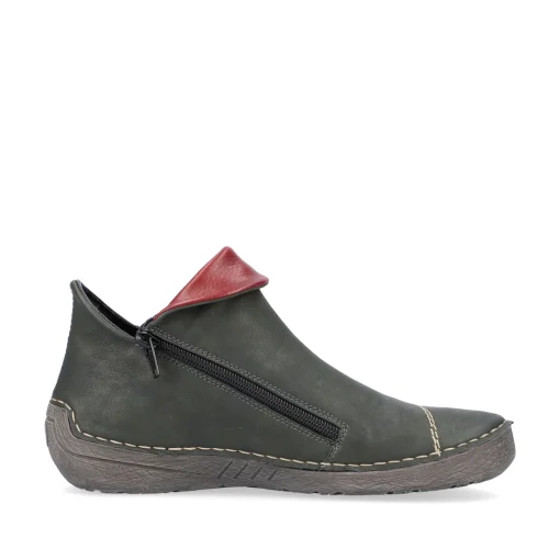 Rieker Damen Slipper olivgrün