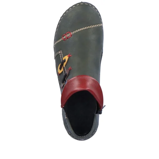 Rieker Damen Slipper olivgrün