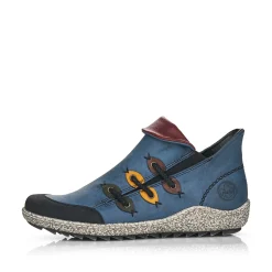 Rieker Damen Slipper ozeanblau