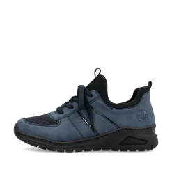 Rieker Damen Slipper pazifikblau