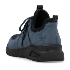 Rieker Damen Slipper pazifikblau