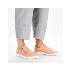 Rieker Damen Slipper pfirsich