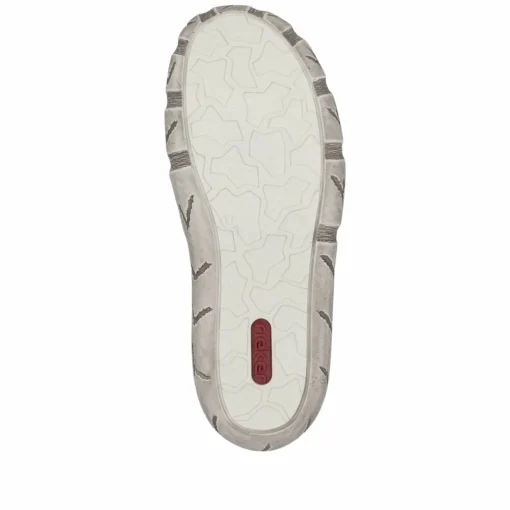 Rieker Damen Slipper reinweiß