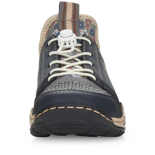 Rieker Damen Slipper schieferblau